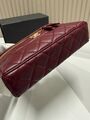 Сумка Chanel женский кожа бордовый e0825847-1-3