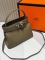 Сумка Hermès женский кожа болотный e3402682-1-6
