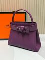 Сумка Hermès женский кожа фиолетовый r1420426-1-2