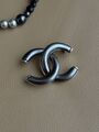 Брошь Chanel графитовый j7531329-1-6