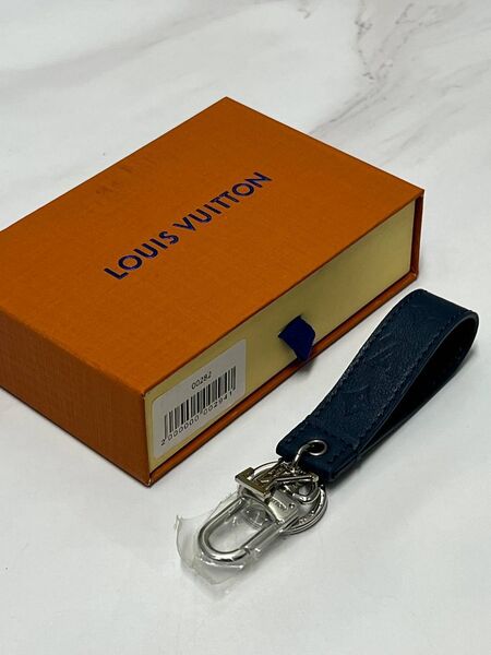 Брелок Louis Vuitton кожа синий s7161516-1-2