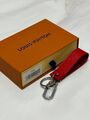 Брелок Louis Vuitton кожа swift винный e8468382-1