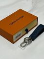 Брелок Louis Vuitton кожа синий s7161516-1
