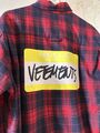 Рубашка Vetements мужской бордовый m8816352-1-6
