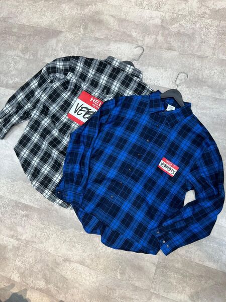 Рубашка Vetements синий o7345489-1