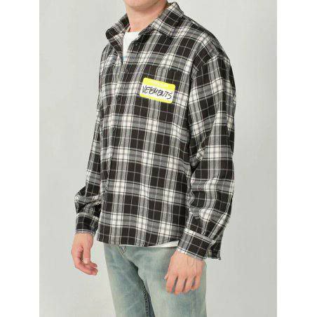 Рубашка Vetements мужской графитовый m6035921-1-2