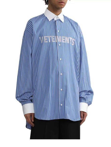 Рубашка Vetements мужской бирюзовый j8662162-1-7