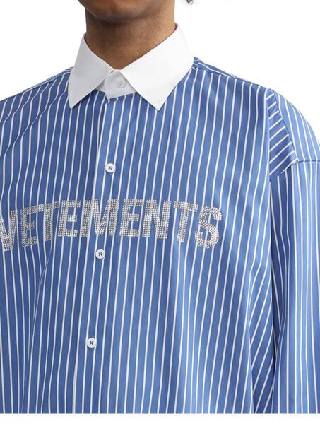Рубашка Vetements мужской бирюзовый j8662162-1-4