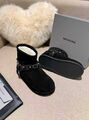 Balenciaga женский замша черный b0957333-1-3