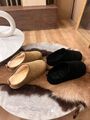 Женские тапочки Balenciaga женский замша черный l0296585-1-2