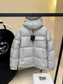 Пуховик женский Prada женский пух перо темно-серый r7922269-1