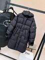 Пуховик женский Prada женский пух перо черный w2111644-1-2