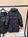 Пуховик женский Prada женский пух перо черный w2111644-1-1