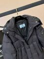 Пуховик женский Prada женский пух перо черный w2111644-1-3