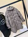 Пуховик женский Prada женский пух перо графитовый b6481978-1-2