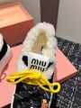 Кроссовки Miu Miu женский замша черный v0348619-1-5