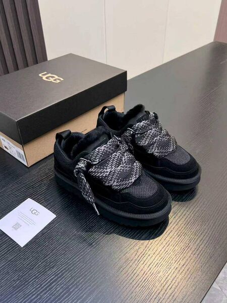 Кроссовки Ugg женский замша черный n4259313-1-2