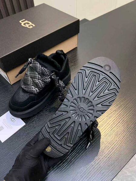 Кроссовки Ugg женский замша черный n4259313-1-3