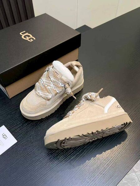 Кроссовки Ugg женский замша бежевый r8716594-1-2