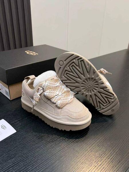Кроссовки Ugg женский замша бежевый r8716594-1-3