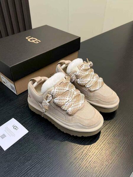 Кроссовки Ugg женский замша бежевый r8716594-1-6