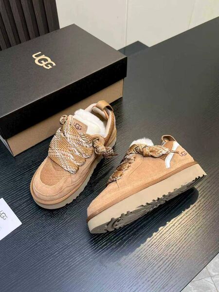 Кроссовки Ugg женский замша бежевый a0838993-1-4