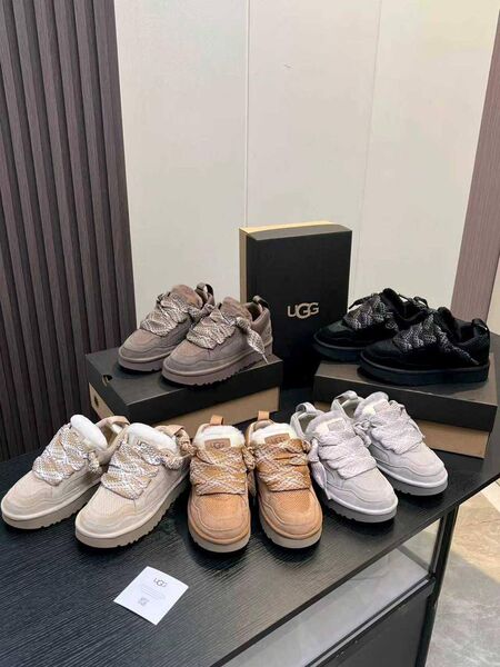 Кроссовки Ugg женский замша бежевый a0838993-1-8