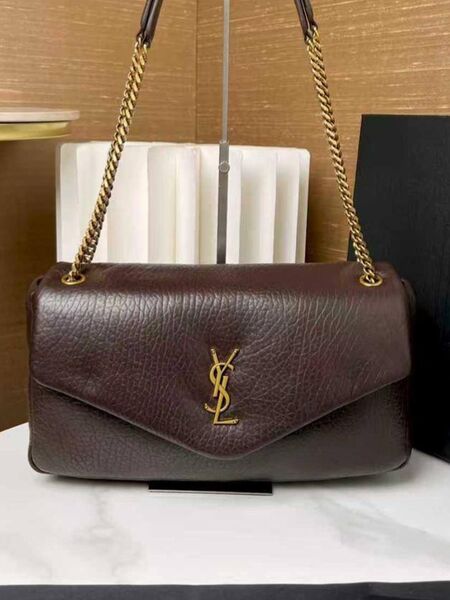 Сумка Saint Laurent женский кожа бордовый t2241671-1