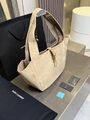 Сумка Saint Laurent женский замша бежевый j7176744-1-2