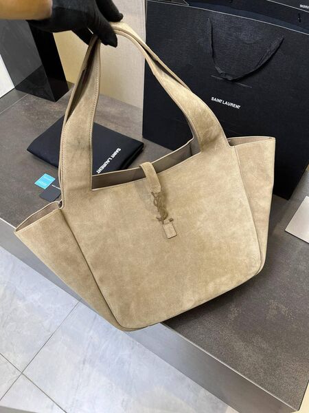 Сумка Saint Laurent женский замша бежевый j7176744-1-3