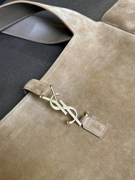 Сумка Saint Laurent женский замша бежевый j7176744-1-8