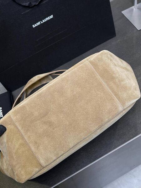 Сумка Saint Laurent женский замша бежевый j7176744-1-10