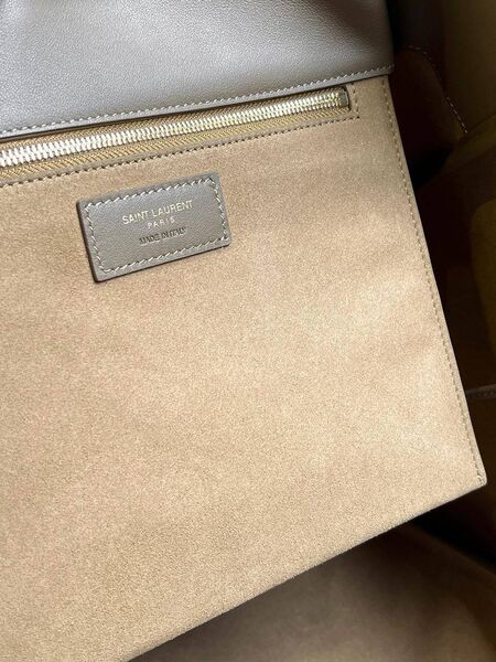 Сумка Saint Laurent женский замша бежевый j7176744-1-5