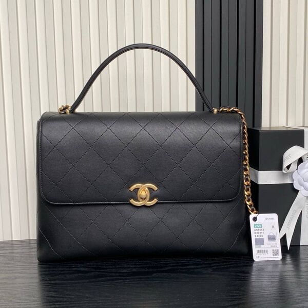 Сумка Chanel женский кожа черный h5208314-1