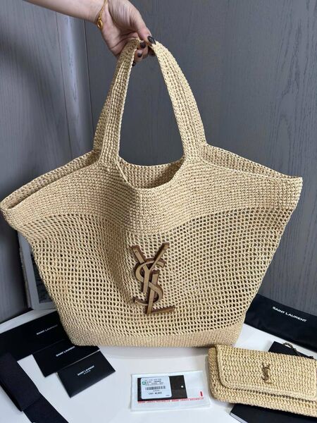 Сумка Saint Laurent женский бежевый i3343953-1-8