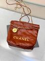 Сумка Chanel женский кожа бордовый v1627694-1-3