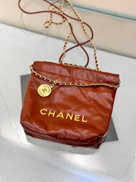 Сумка Chanel женский кожа бордовый v1627694-1-3