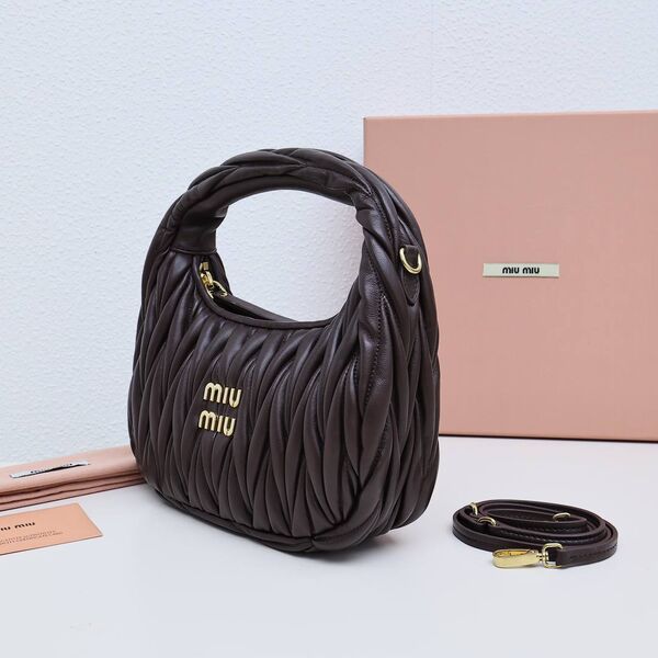 Сумка Miu Miu женский кожа бордовый x5424854-1-9