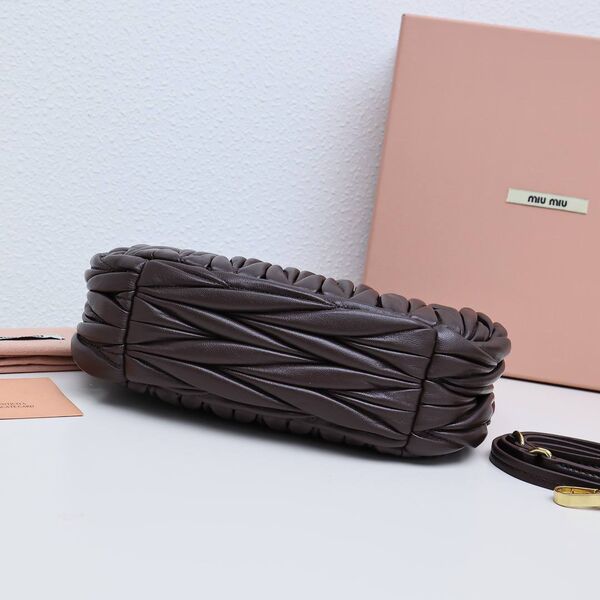 Сумка Miu Miu женский кожа бордовый x5424854-1-8