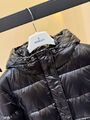 Пуховик женский Moncler женский пух перо черный z4154738-1-3