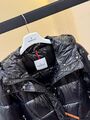Пуховик женский Moncler женский пух перо черный z4154738-1-4