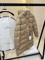 Пуховик женский Moncler женский пух перо бежевый g7501257-1-7