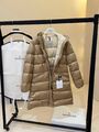 Пуховик женский Moncler женский пух перо бежевый g7501257-1-8