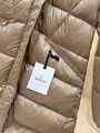 Пуховик женский Moncler женский пух перо бежевый g7501257-1-4