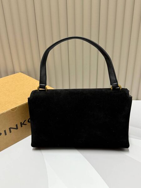 Сумка Pinko женский замша черный e5522048-1-5