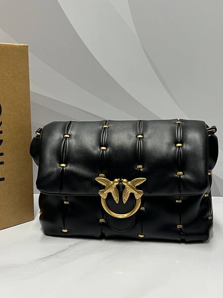 Сумка Pinko женский кожа черный a8048941-1