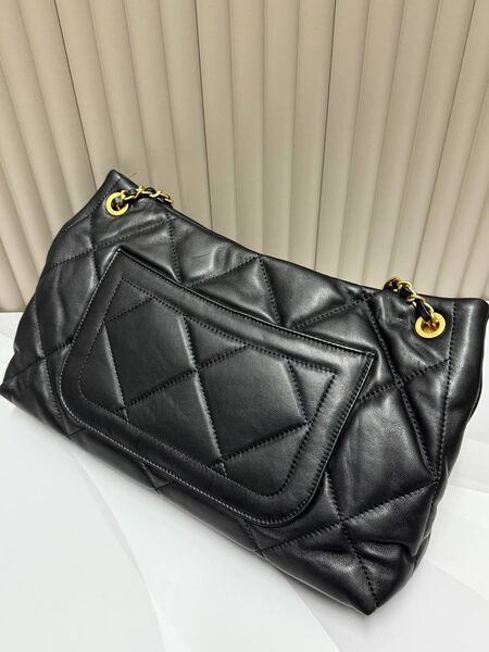 Сумка Chanel женский кожа черный a1307447-1-7