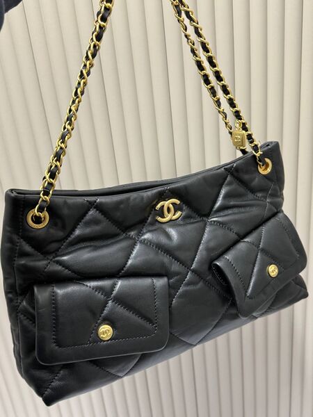 Сумка Chanel женский кожа черный a1307447-1-2