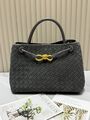 Сумка Bottega Veneta женский замша графитовый l7375388-1