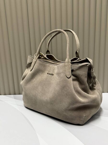 Сумка Pinko женский замша бежевый g3019486-1-2